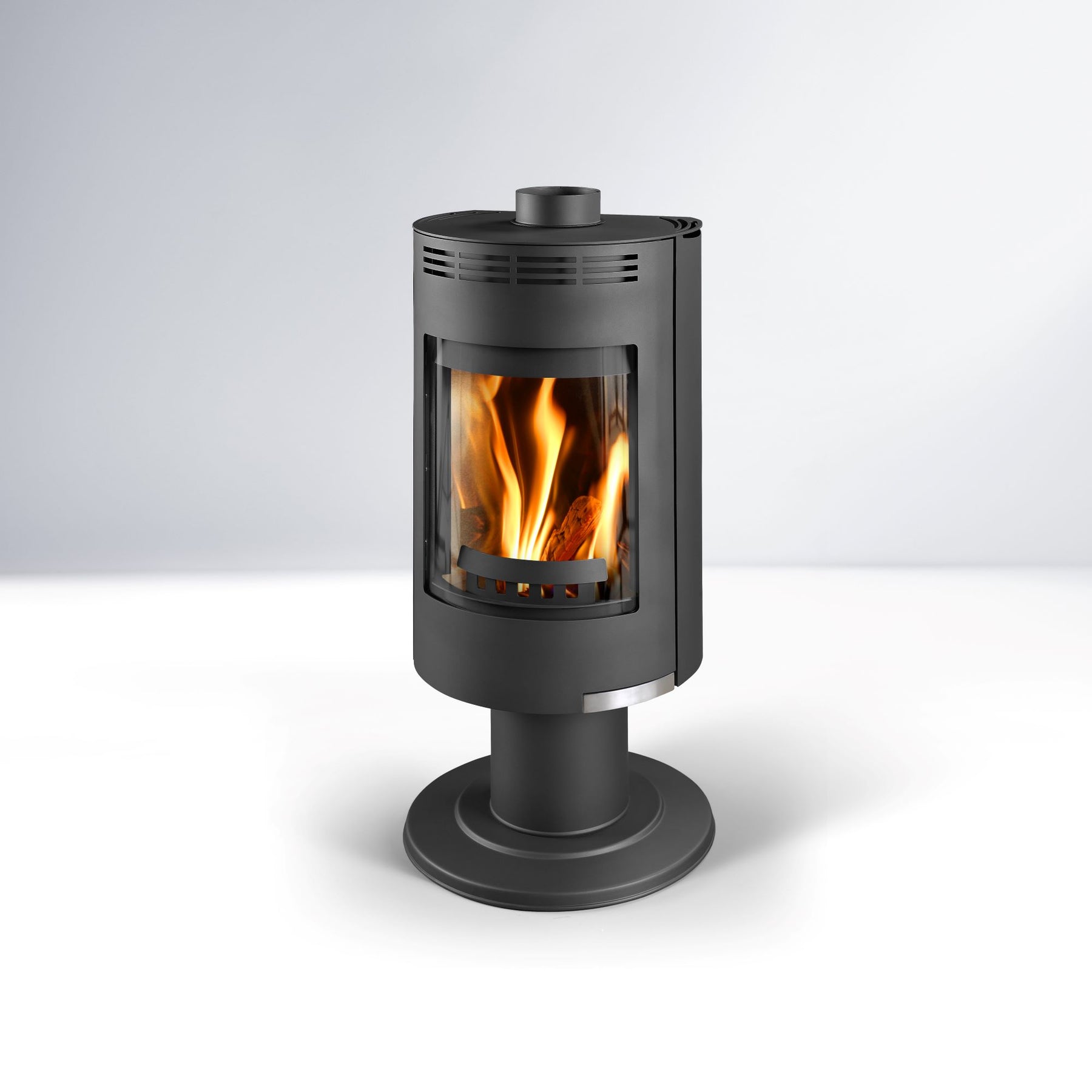 The importance of using properly dried wood in a multi-fuel stove.