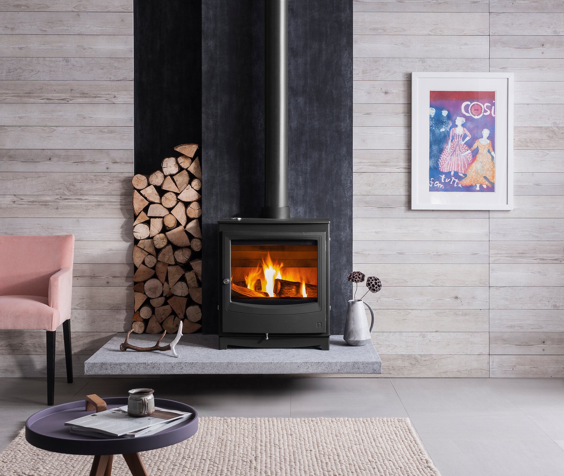 What Sizes Do Wood-Burning Stoves Come In?