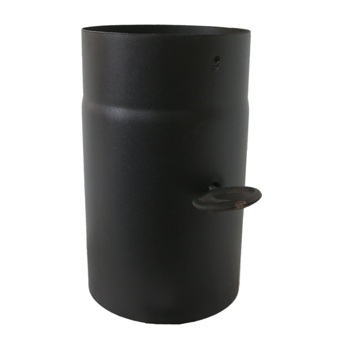 6 Inch 250mm Enamel Flue Damper-black Damper Included