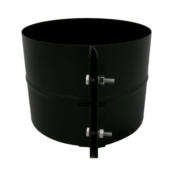 5 Inch Twin Wall Structural Locking Band Black