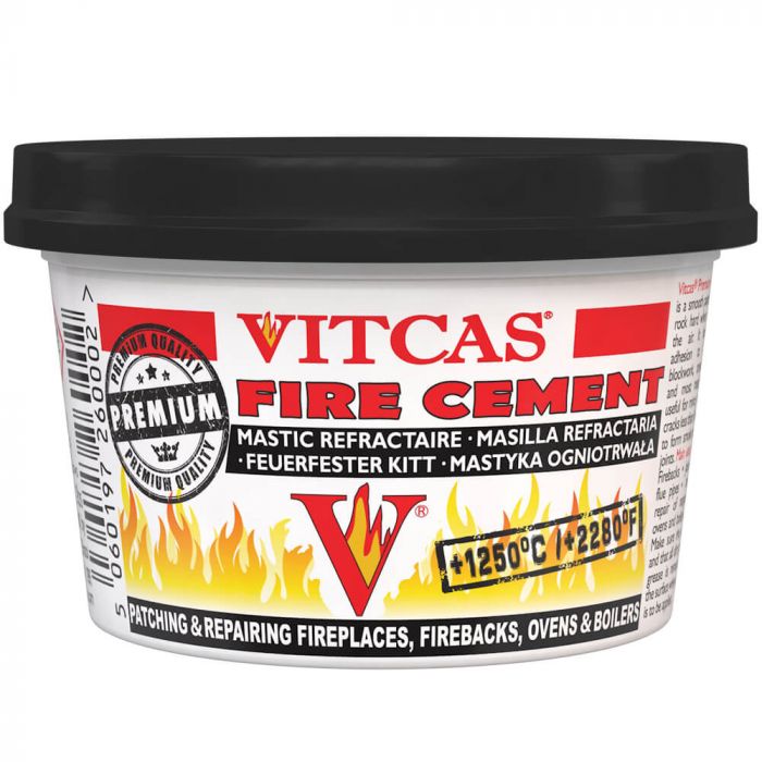 Vitcas Premium Fire Cement Black 500g