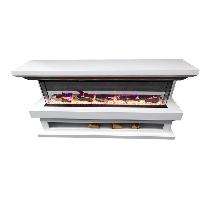 Ezee Glow Reflect White Electric Suite 36"