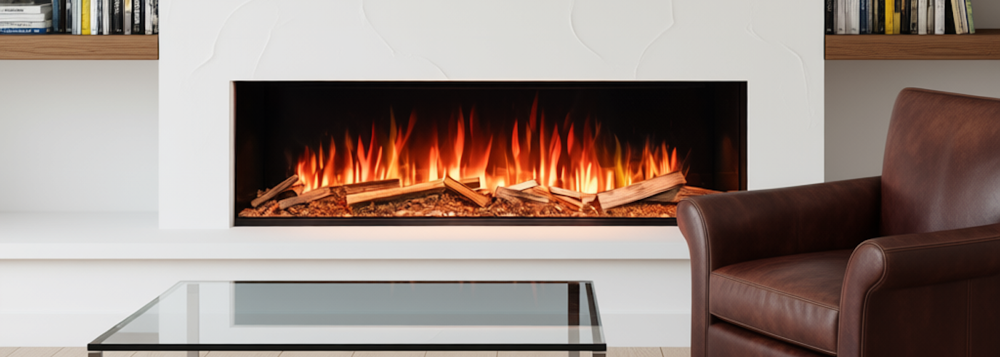 Introducing the new Ezee Glow Expanse media wall electric fire