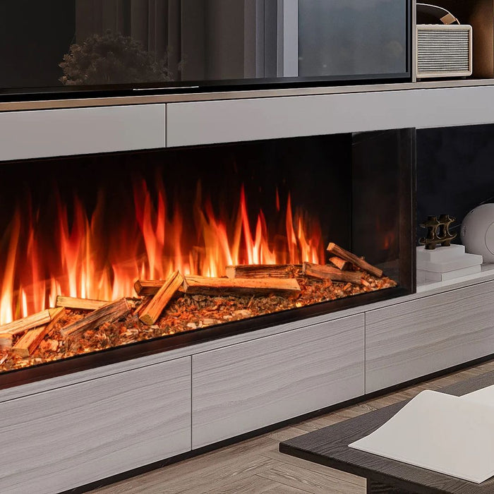 What is the biggest and widest electric fire?