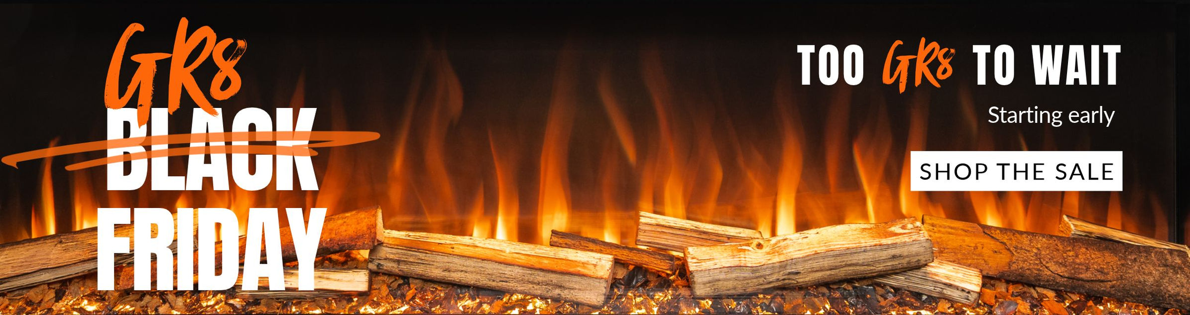 Black Friday Sale 2026 | Huge Deals on Stoves & Electric Fires — GR8 Fires