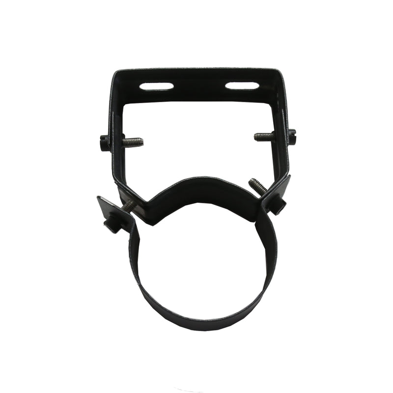 3 Inch Adjustable Wall Bracket Matt Black on white background