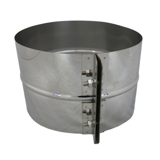twin wall locking band on white background 