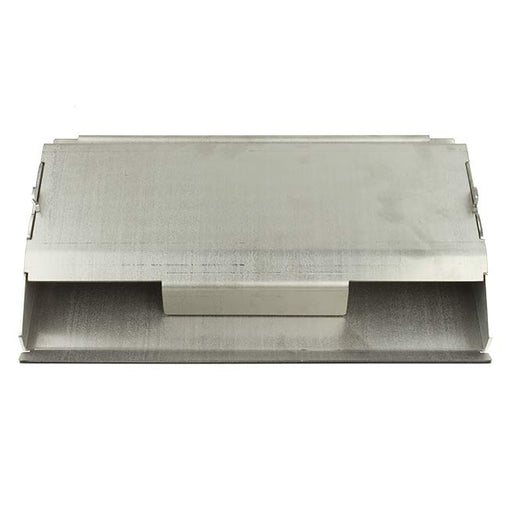 Throat Plate for multifuel stove on white background 