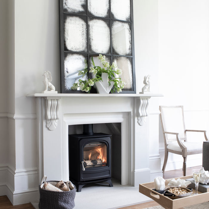 Arada Holborn 5W Multifuel Woodburning Stove, Freestanding, Eco Design Approved, Defra Approved
