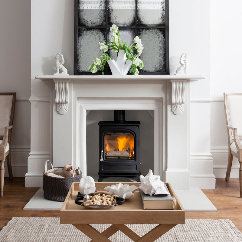 Arada Holborn 5W Multifuel Woodburning Stove, Freestanding, Eco Design Approved, Defra Approved