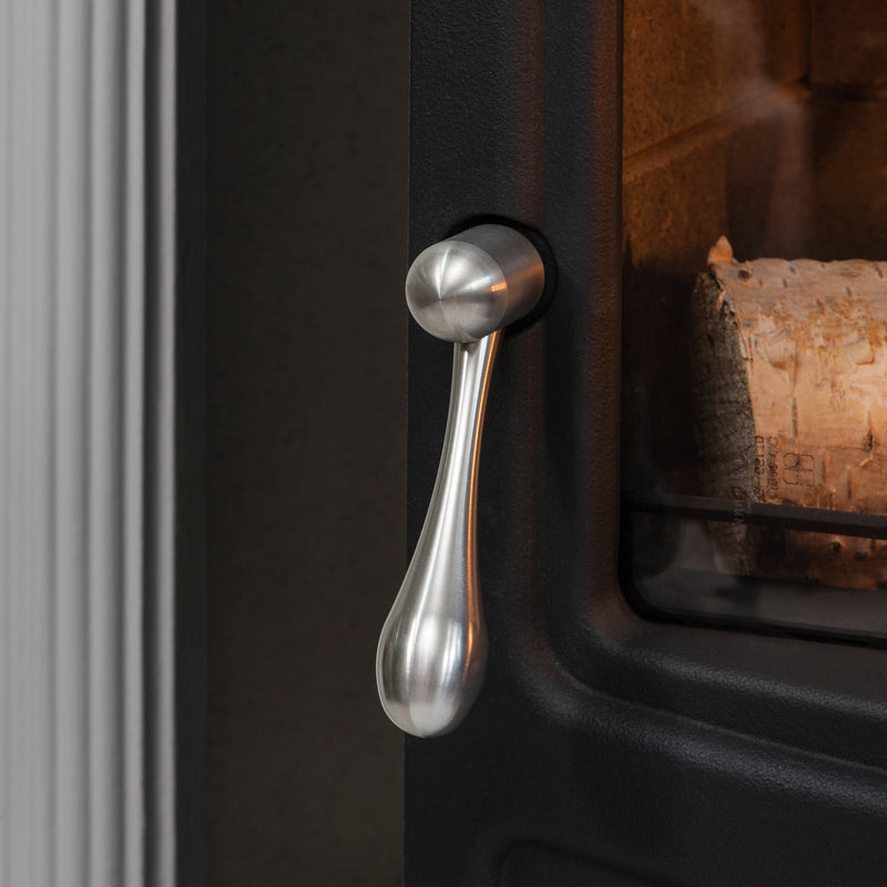 Arada Holborn 5 Widescreen Multifuel Woodburning Stove, Freestanding, Eco Design Approved, Defra Approved