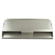 Throat Plate for multifuel stove on white background 