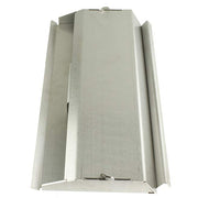 Throat Plate for multifuel stove on white background 