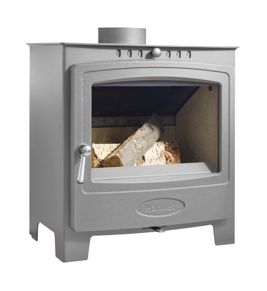 Arada Hamlet Solution 5 Widescreen Mist Stove, Multi Fuel, &nbsp;Wood Burning, Freestanding (S4) Ecodesign Approved, DEFRA Approved on white background