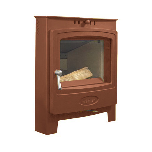 Arada Hamlet Solution Brown stove in white background