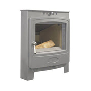 Arada Hamlet Solution Grey Multifuel stove in white background