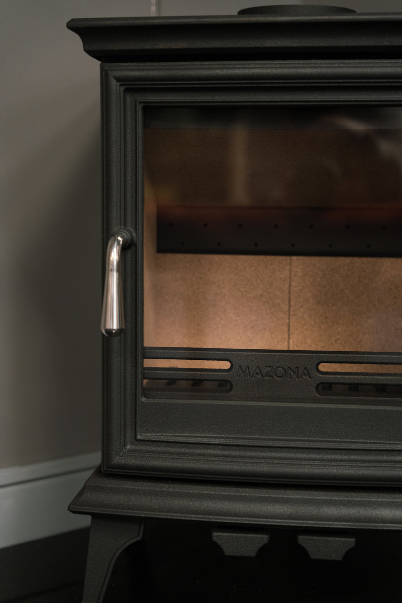 Mazona Bedford 5kW Stove, Multifuel, Woodburning, Freestanding, Eco Design Approved, Defra Approved