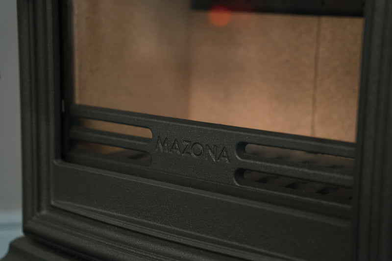 Mazona Bedford 5kW Stove, Multifuel, Woodburning, Freestanding, Eco Design Approved, Defra Approved