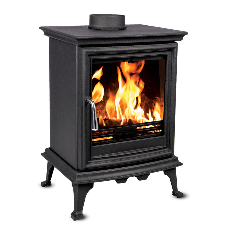 Mazona Bedford 5kW Stove, Multifuel, Woodburning, Freestanding, Eco Design Approved, Defra Approved