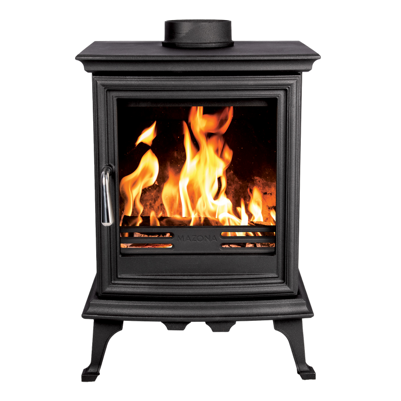 Mazona Bedford 5kW Stove, Multifuel, Woodburning, Freestanding, Eco Design Approved, Defra Approved