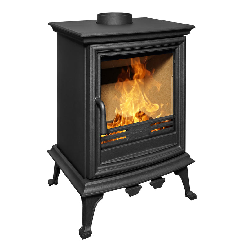 Mazona Bedford 5kW Stove, Multifuel, Woodburning, Freestanding, Eco Design Approved, Defra Approved