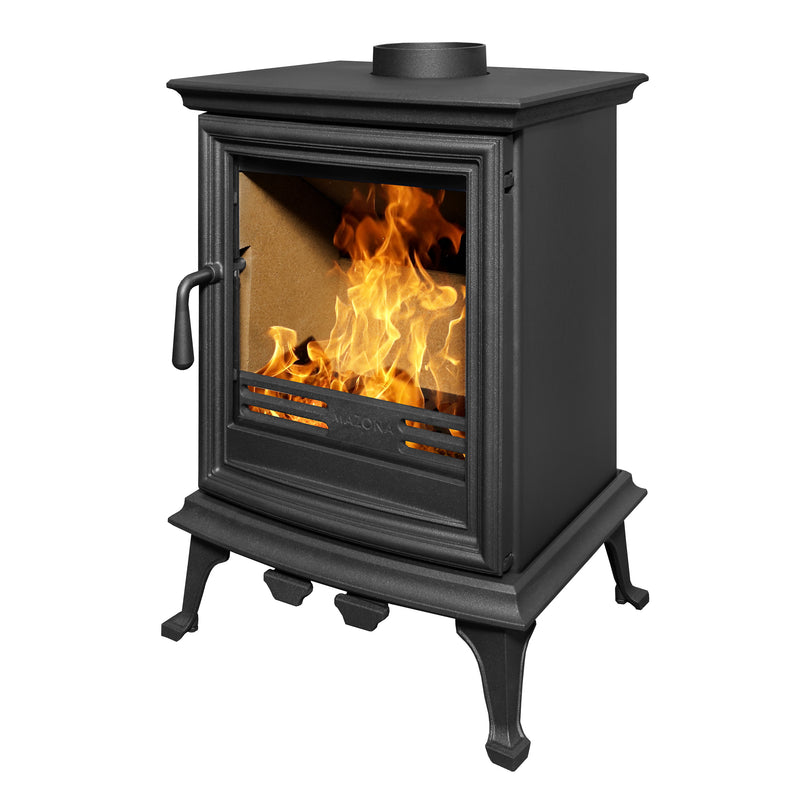 Mazona Bedford 5kW Stove, Multifuel, Woodburning, Freestanding, Eco Design Approved, Defra Approved