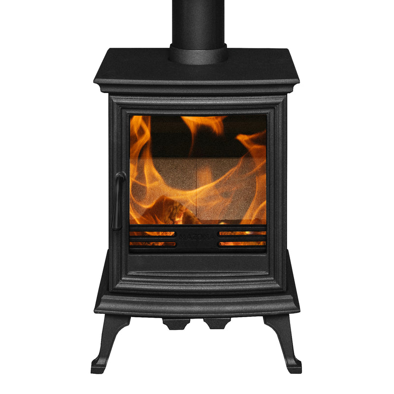 Mazona Bedford 5kW Stove, Multifuel, Woodburning, Freestanding, Eco Design Approved, Defra Approved