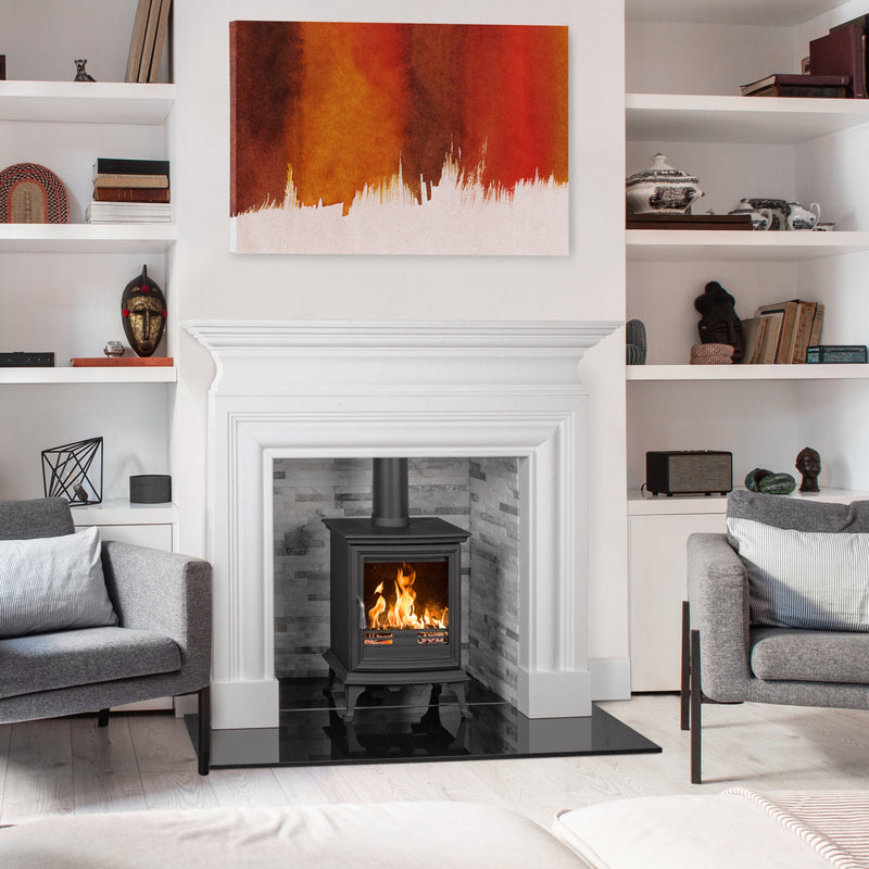 Mazona Bedford 5kW Stove, Multifuel, Woodburning, Freestanding, Eco Design Approved, Defra Approved