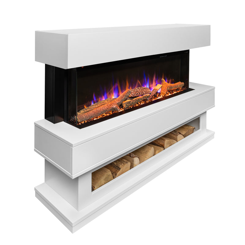 Ezee Glow Self-build Aura 50" Electric Fire Suite