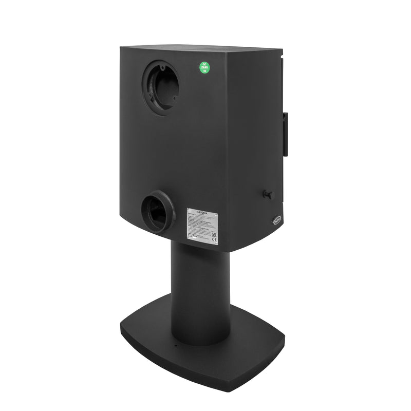Mazona Eco Crewe 5kW Stove, Multifuel, Woodburning, Pedestal, Freestanding, Eco Design Approved, Defra Approved