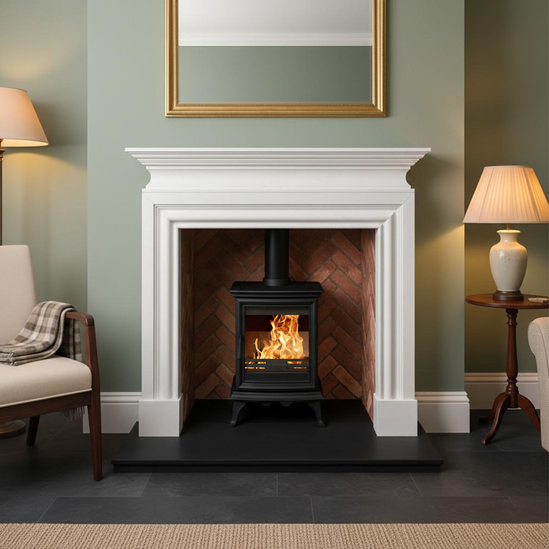 Mazona Bedford 5kW Stove, Multifuel, Woodburning, Freestanding, Eco Design Approved, Defra Approved
