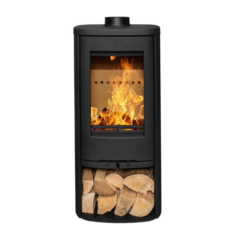 Mazona Carlisle 5kW Multifuel Woodburning Stove, Freestanding, Eco Design Approved, Defra Approved