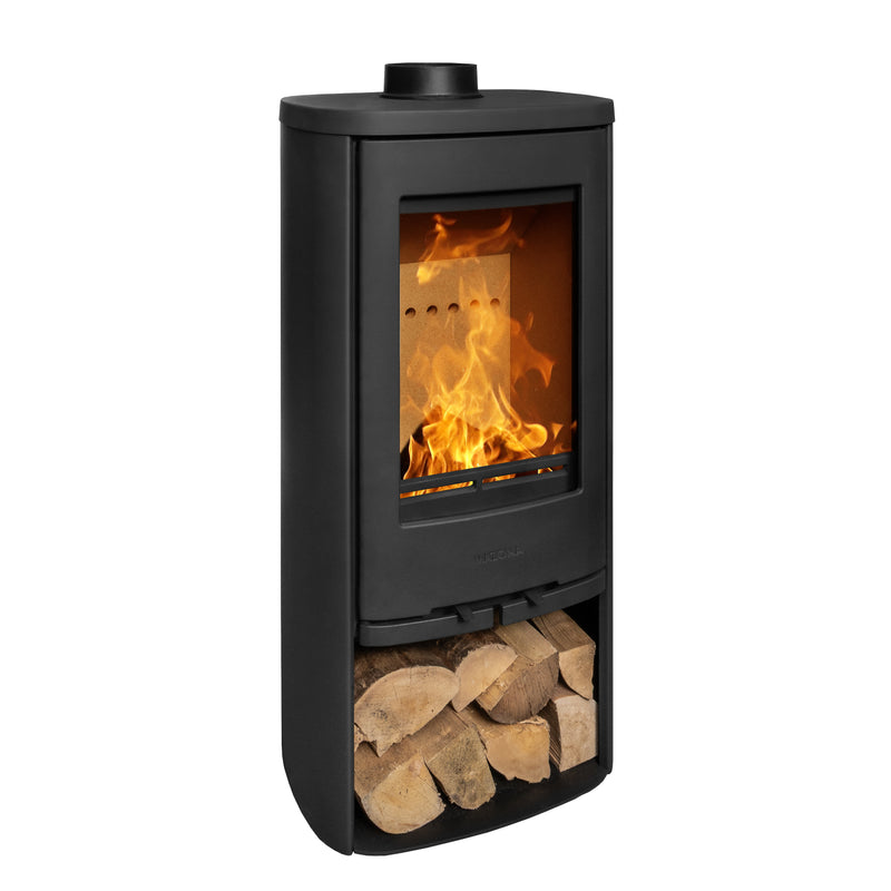 Mazona Carlisle 5kW Multifuel Woodburning Stove, Freestanding, Eco Design Approved, Defra Approved