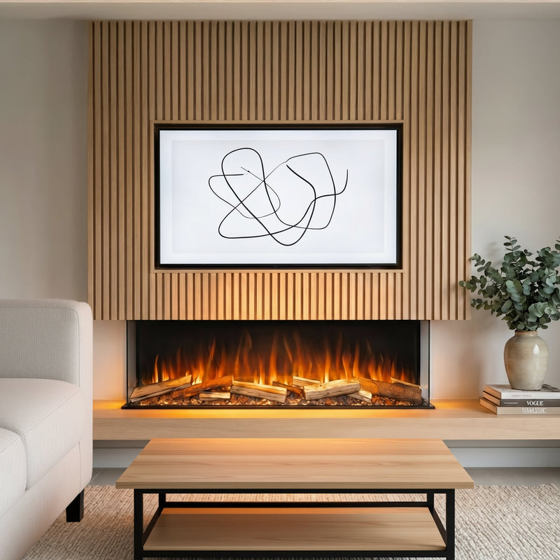 Ellere Media Wall 100 Built In Electric fire