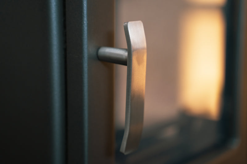 Mazona Ripley 4kW Multifuel Woodburning Stove, Freestanding, Eco Design Approved, Defra Approved