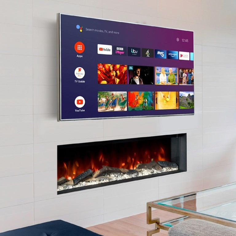 Ellere Media Wall 130 Built In Electric fire