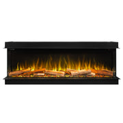 Ellere Media Wall with yellow flame 