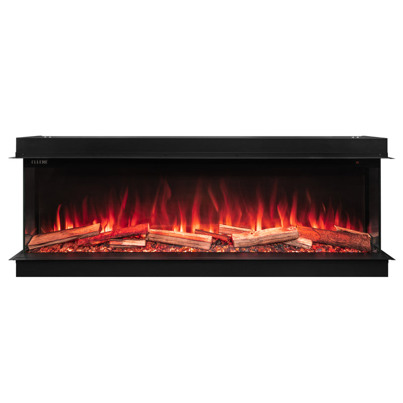 Ellere Media Wall with red flame 