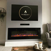 Ezee Glow Grand Zara Electric fire in living room 
