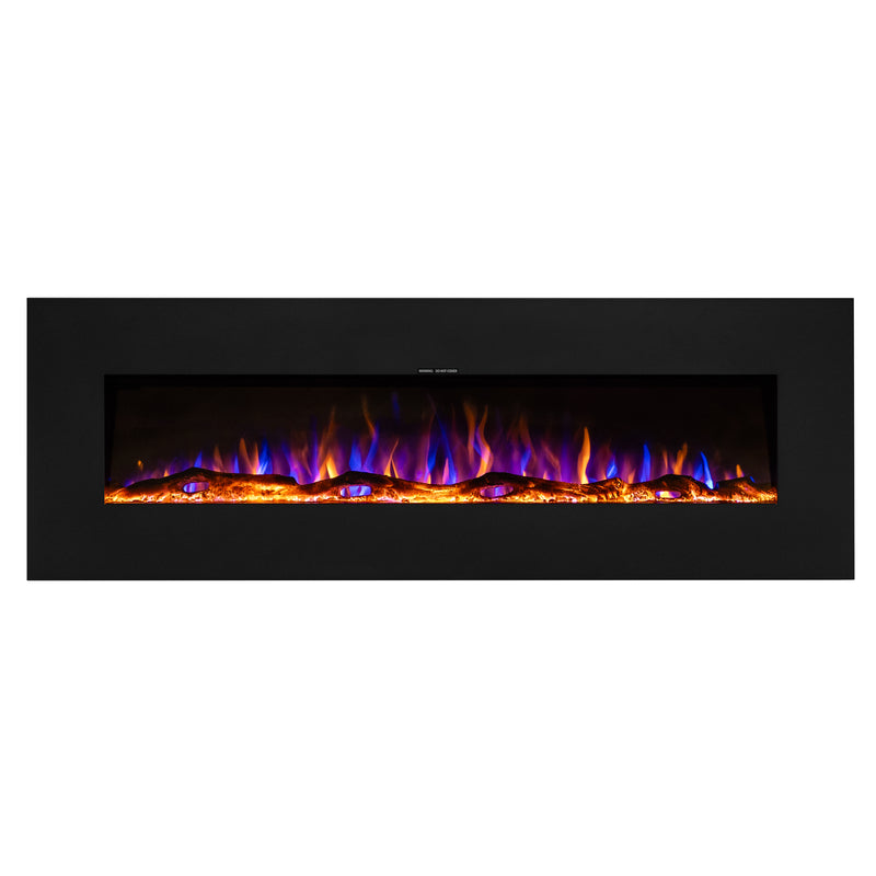 Ezee Glow Grand Zara electric fire on white background 