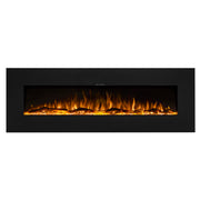 Ezee Glow Grand Zara electric fire on white background 