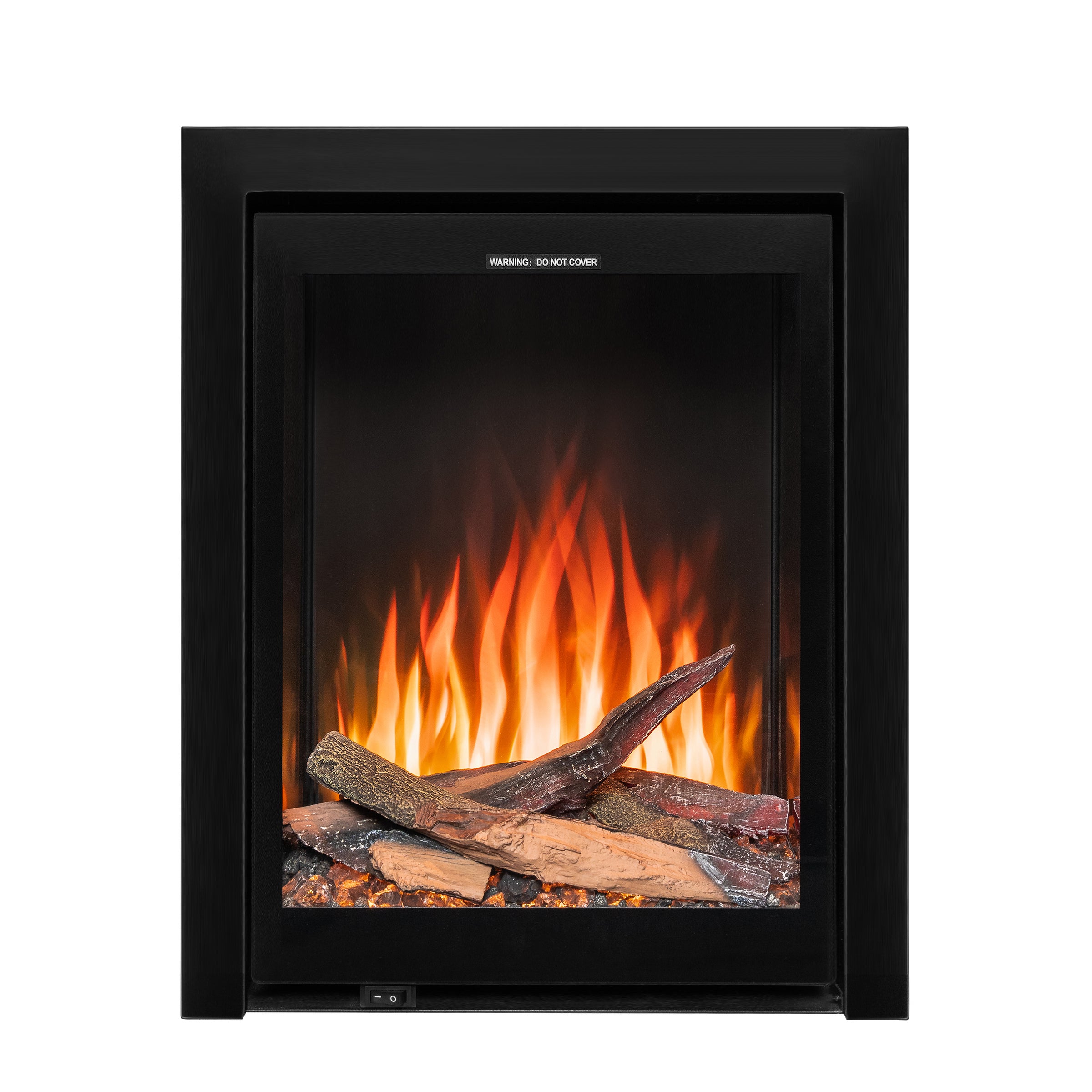 Ezee Glow Pulse Deep Inset Electric Fire With Glass Trim — GR8 Fires