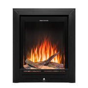 Ezee Glow Pulse Deep Inset Electric Fire With Metal Trim on white background