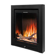 Ezee Glow Pulse Deep Inset Electric Fire With Metal Trim sidewards on white background