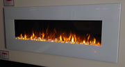 White Wall Mounted Electric Fire