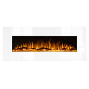 White Wall Mounted Electric Fire