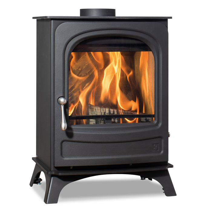 Arada Holborn 5W Multifuel Woodburning Stove, Freestanding, Eco Design Approved, Defra Approved