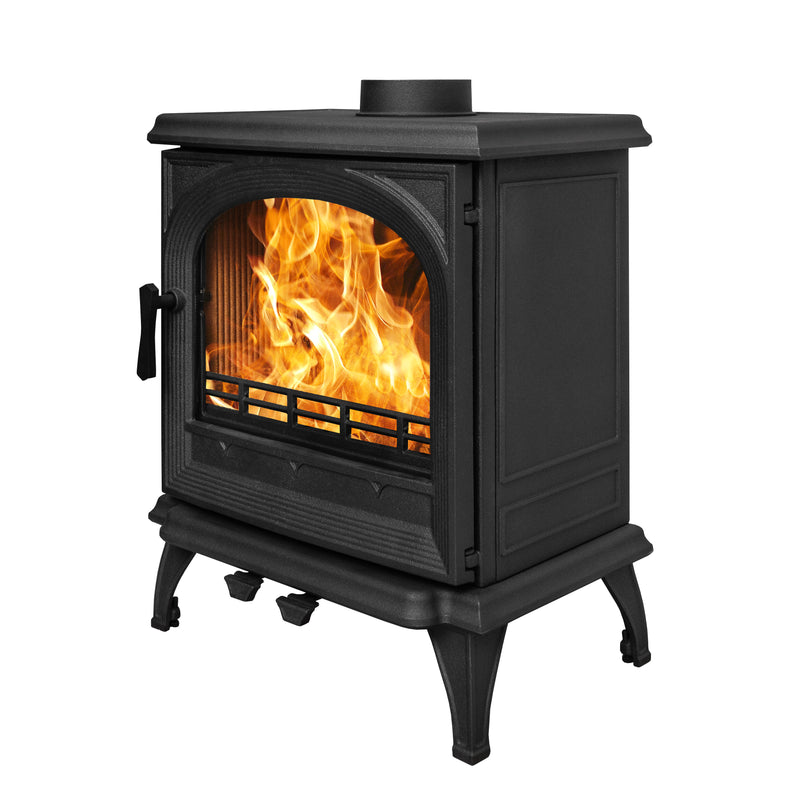 Mazona Albourne Multifuel Stove on white background 