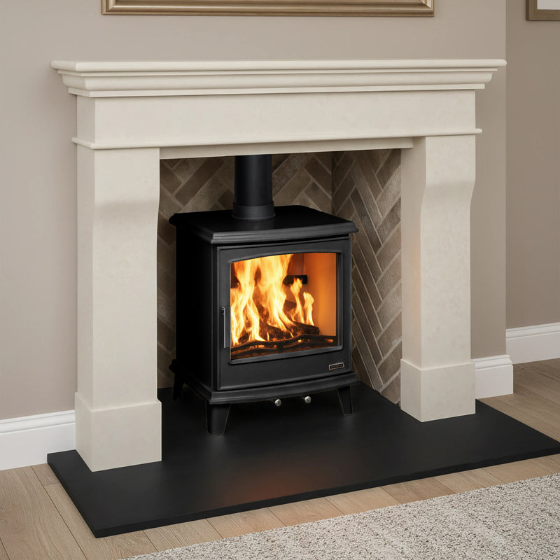 Mazona Cheshire 5kW Multifuel Woodburning Stove, Eco Design Approved, Defra Approved