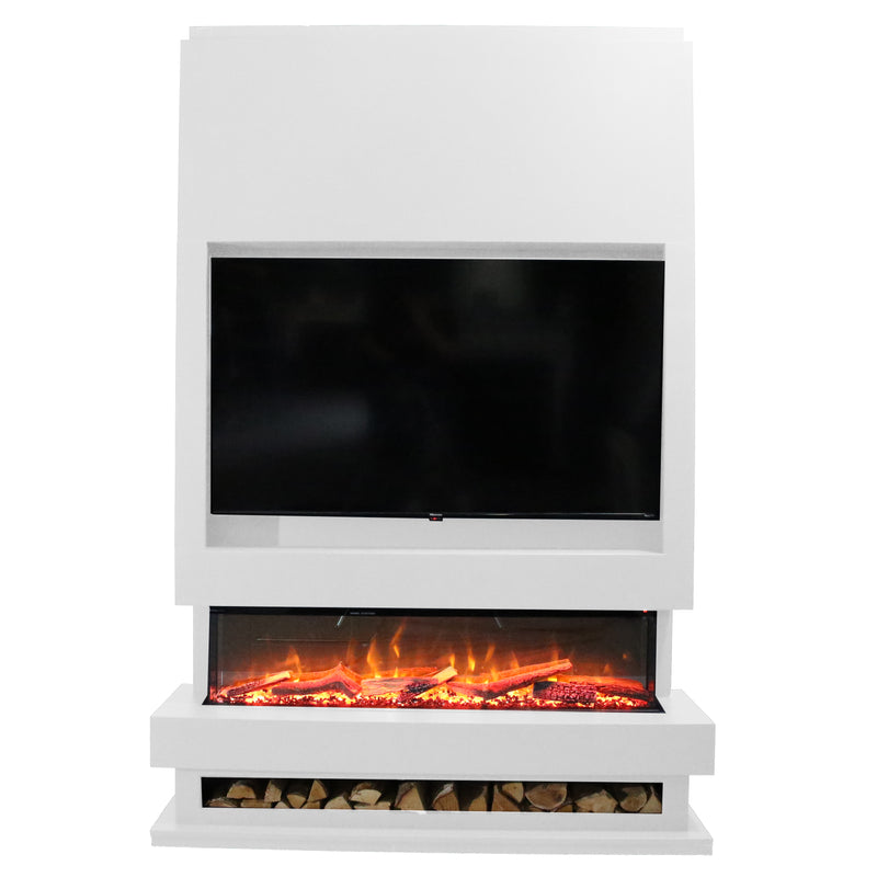 Ezee Glow Celestial 72" Electric Fire Self Build Media Wall Kit